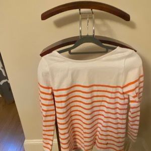 Juicy Couture top in white with salmon!!!